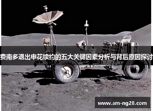 费南多退出申花续约的五大关键因素分析与背后原因探讨 费南多退出申花续约的五大关键因素分析与背后原因探讨